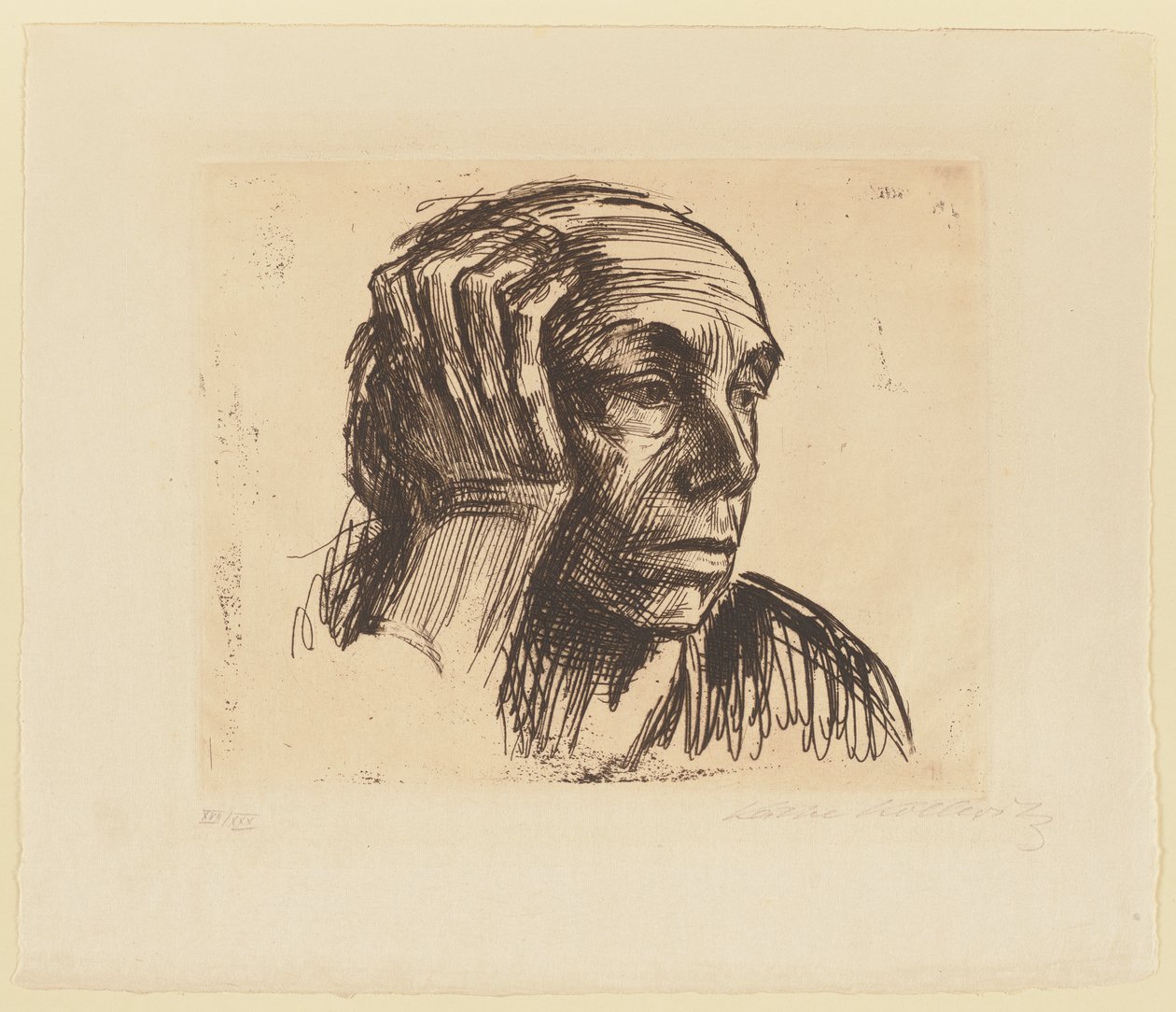 Self-Portrait by Käthe Kollwitz
