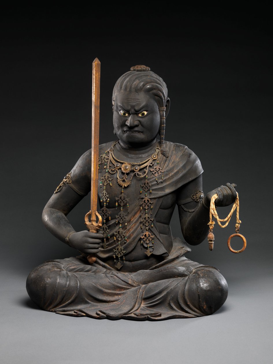Fudō Myōō, early 13th century by Kaikei Kaikei