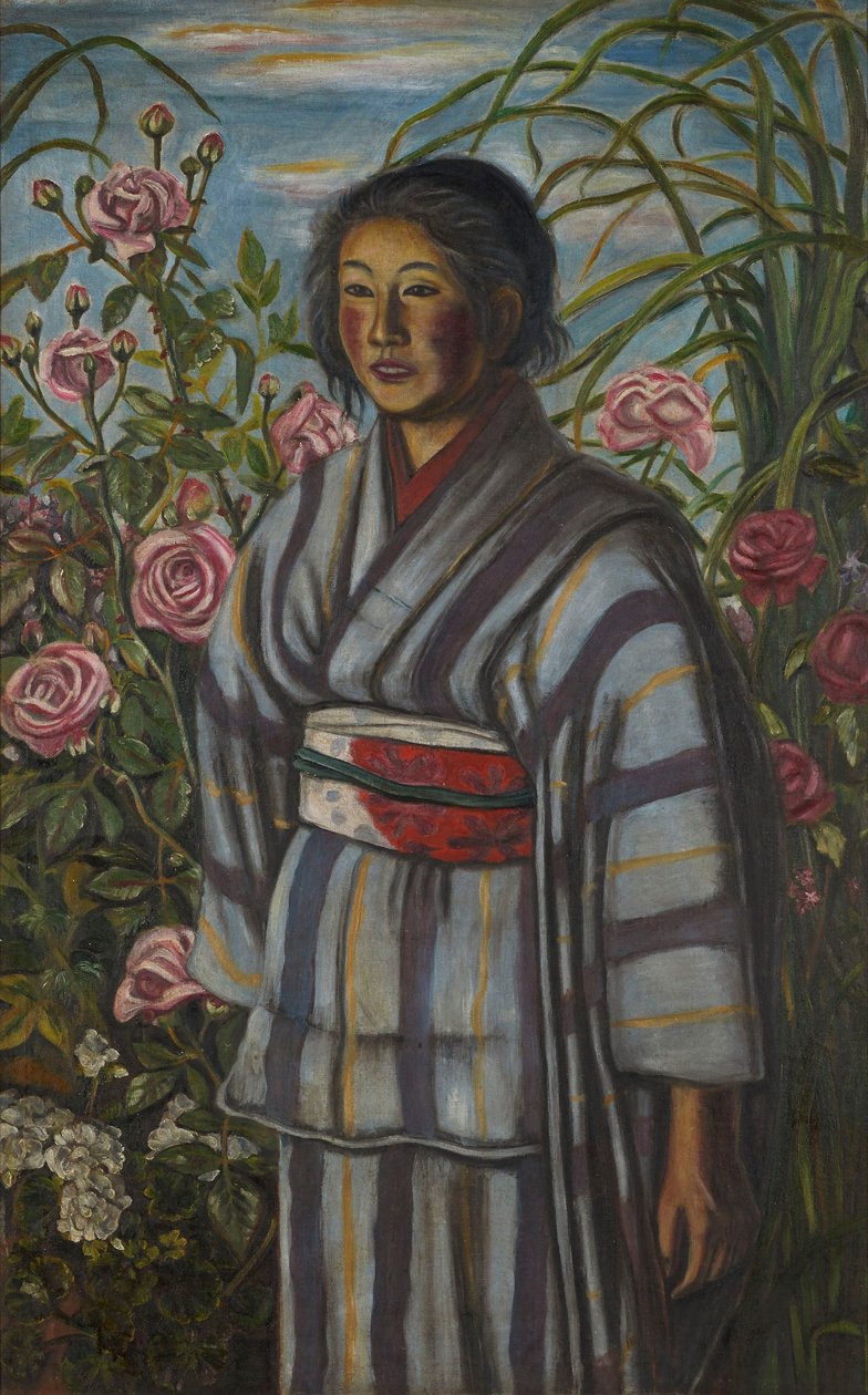 Roses and a Girl by Kaita Murayama