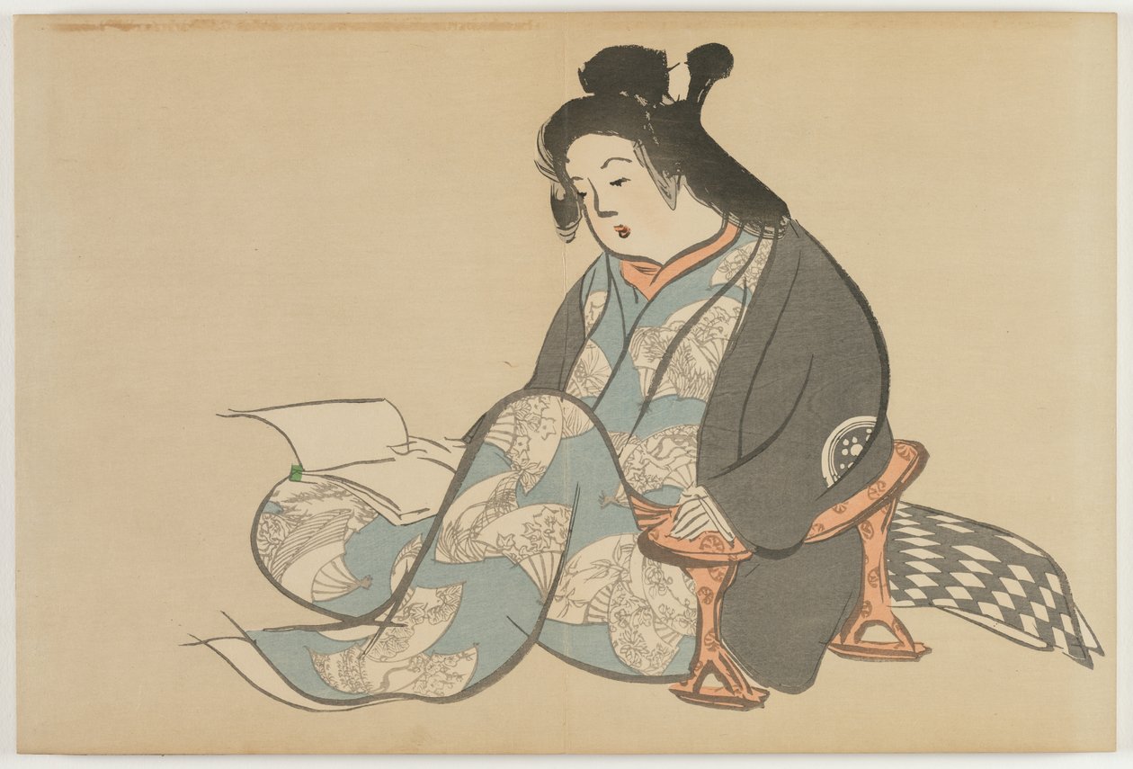 Flowers of a Hundred Worlds: Idleness by Kamisaka Sekka