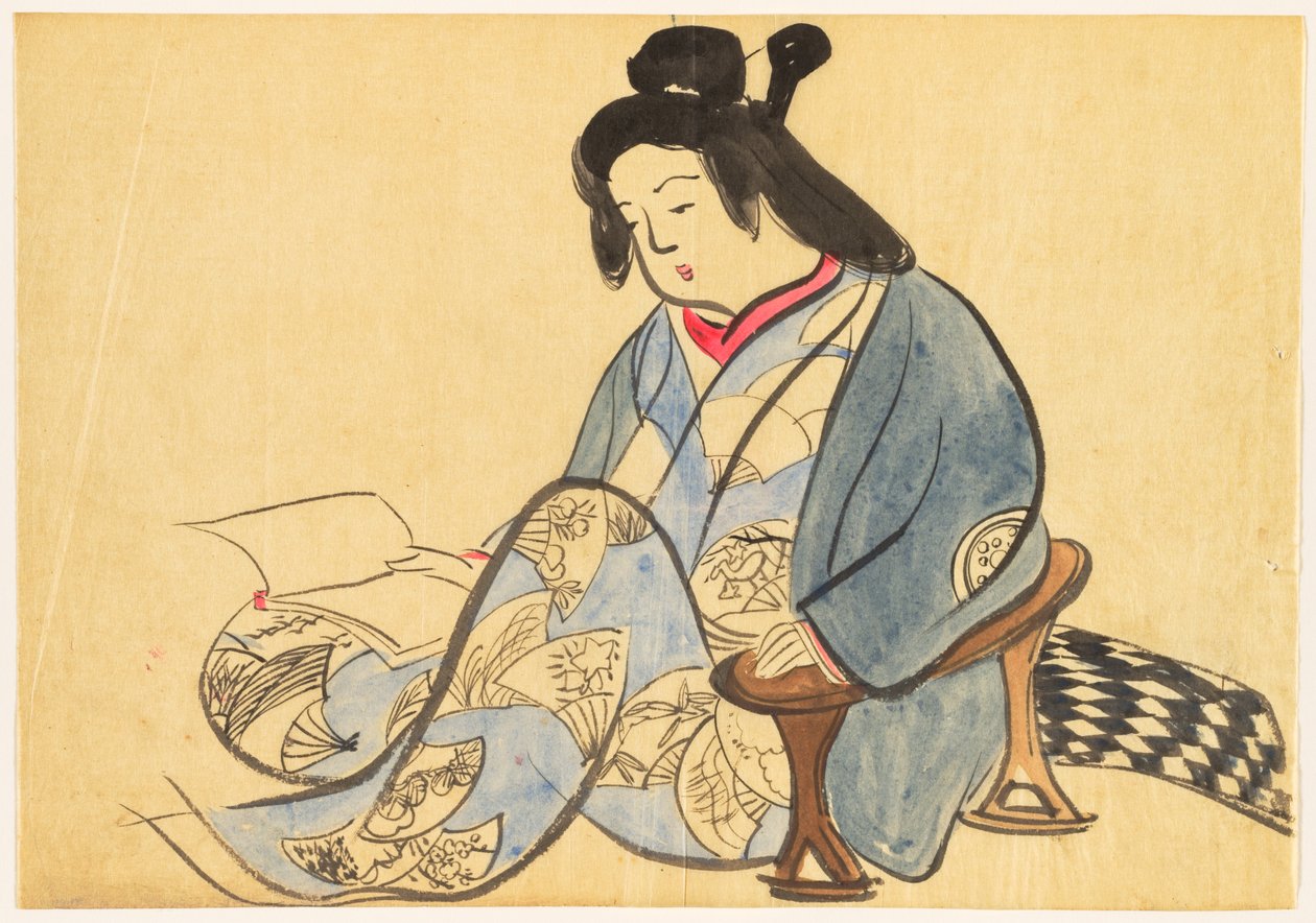 Flowers of a Hundred Worlds: Idleness by Kamisaka Sekka