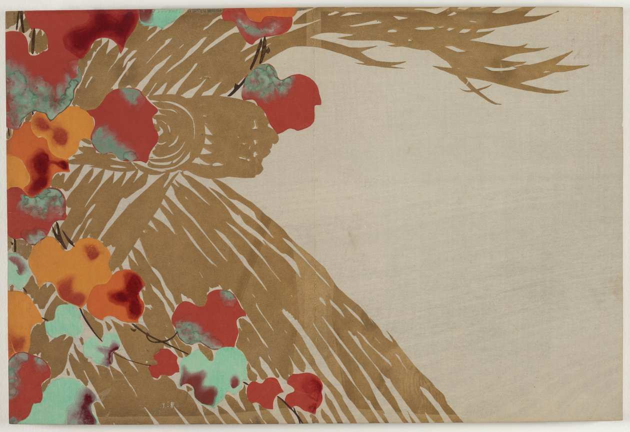 Flowers of a Hundred Worlds (Momoyogusa): Ivy by Kamisaka Sekka