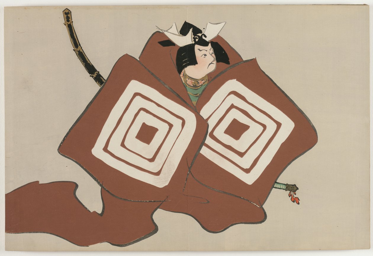 Flowers of a Hundred Worlds (Momoyogusa): Shibaraku by Kamisaka Sekka