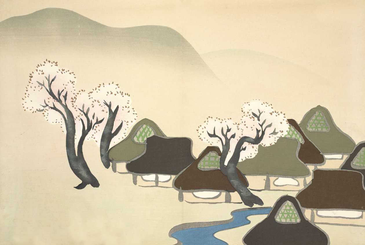 Haru No Denka, from Momoyo-gusa by Kamisaka Sekka