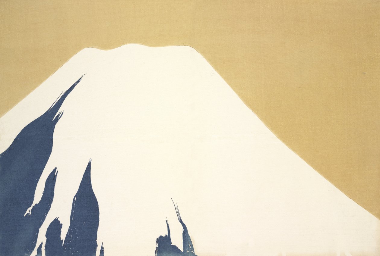 Mount Fuji, from Momoyo-gusa by Kamisaka Sekka