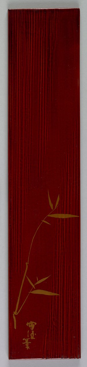 Poem Card Box Lid by Kamisaka Sekka