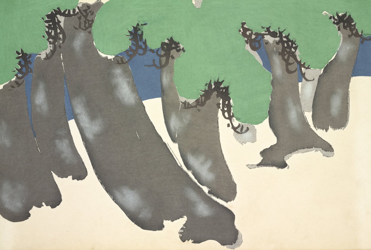 Sonare No Matsu, from The World of Things Vol III, 1910 by Kamisaka Sekka