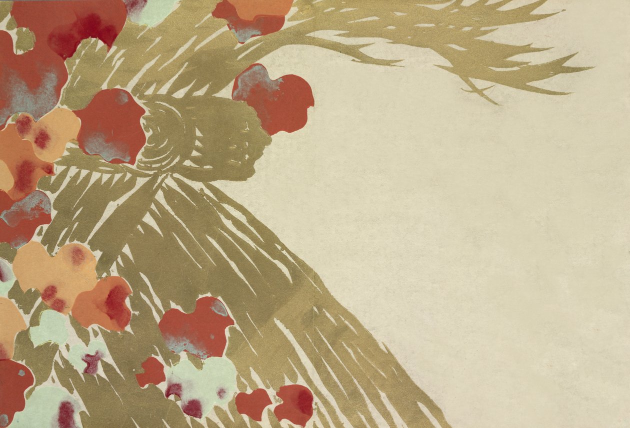 Tsuta, from Momoyo-gusa by Kamisaka Sekka