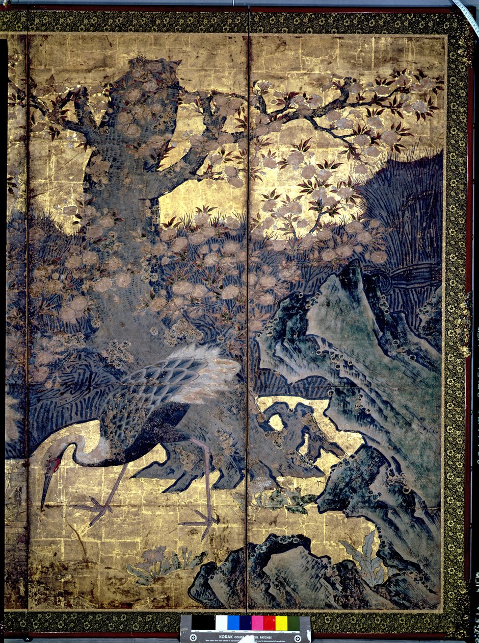 Birds and Flowers of the Four Seasons by Kano Soshu