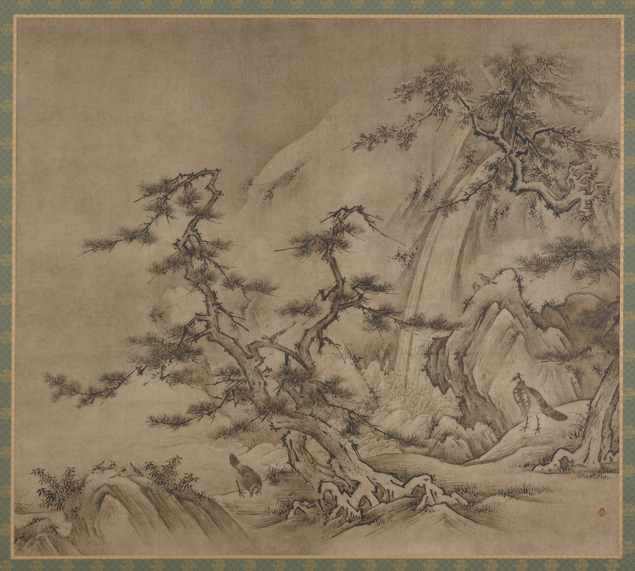 Landscape, Muromachi Period, 1519-1592 by Kano Shoei