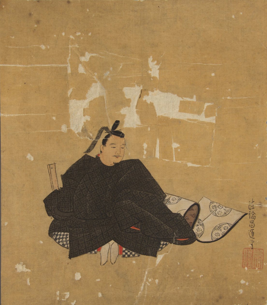 Immortal Poet, 17th century by Kano Shoun