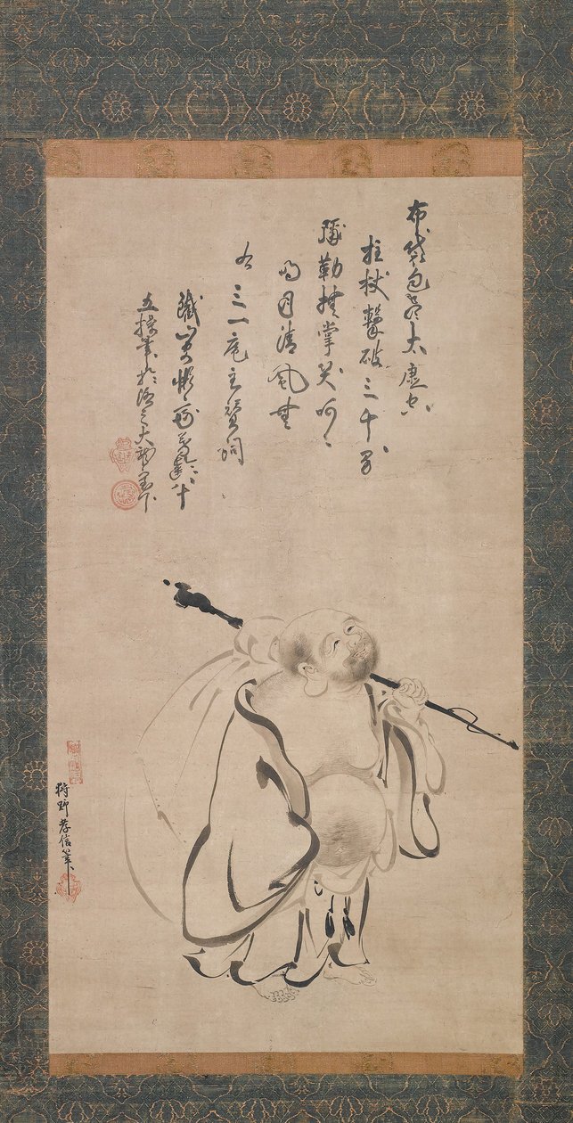Hotei by Kano Takanobu