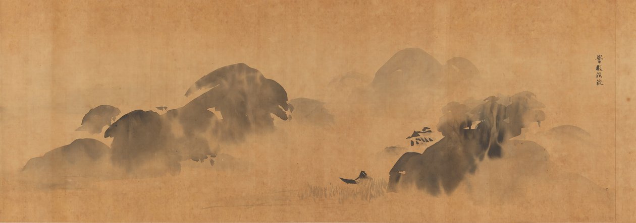 Famous Themes for Painting Study Known as The Garden of Painting by Kanō Tan’yū