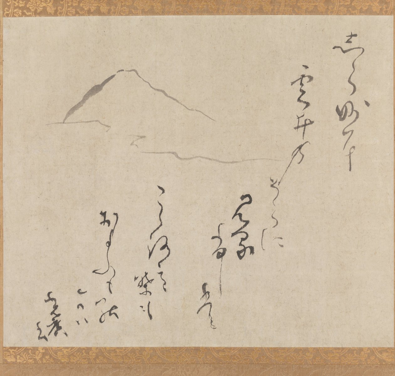 Mt. Fuji, late 16th-mid 17th century by Karasumaru Mitsuhiro