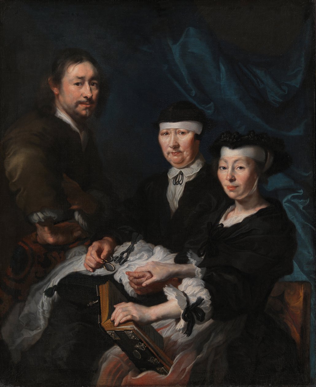 The Artist with his Family by Karel van Mander III