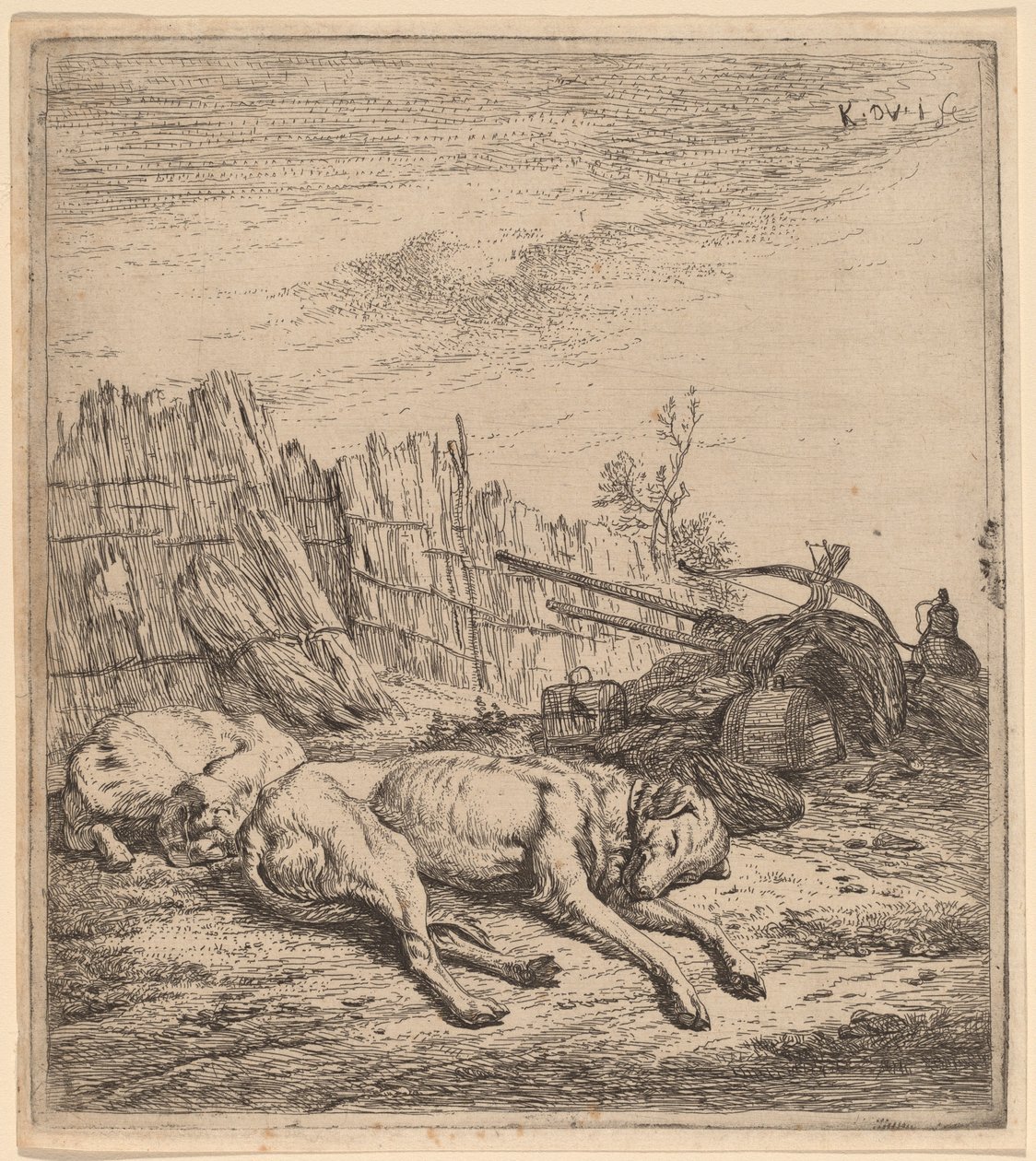 Hunting Dogs by Karel Dujardin