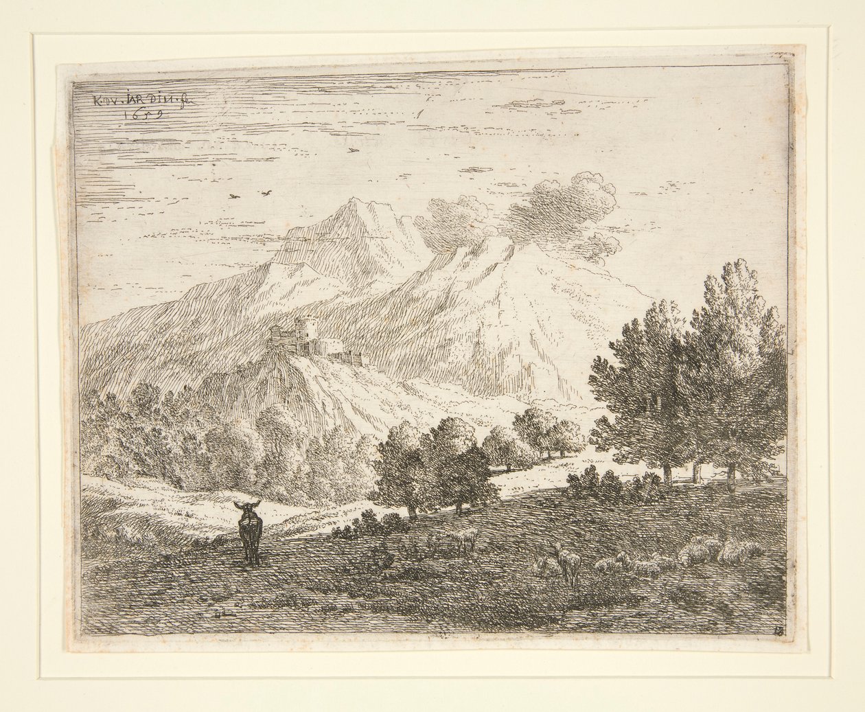 The Four Mountains by Karel Dujardin