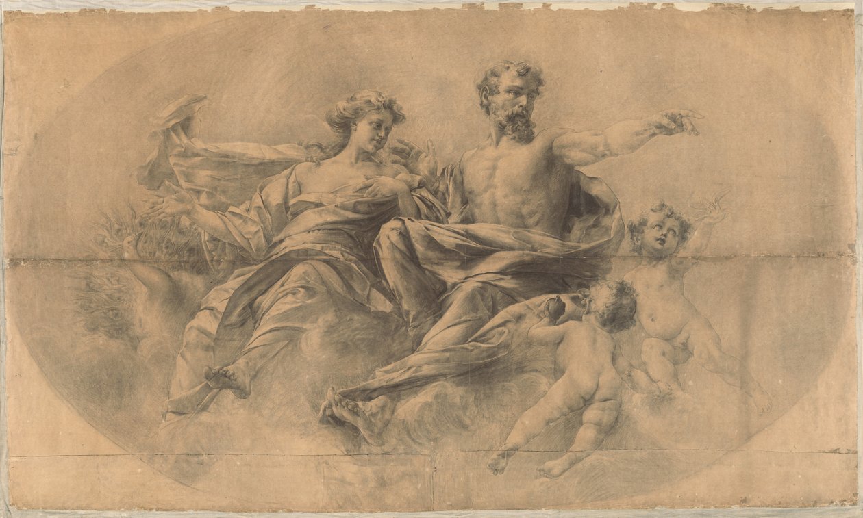 Zeus and Hera by Karel Vitezslav Masek