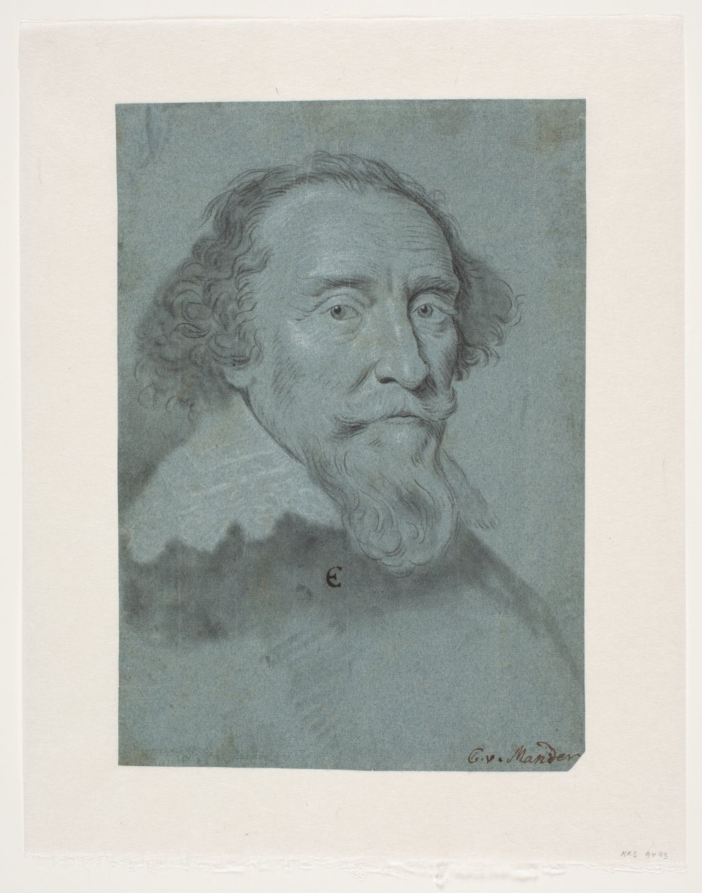 Portrait of Henrik, Count of Bergh by Karel van III Mander