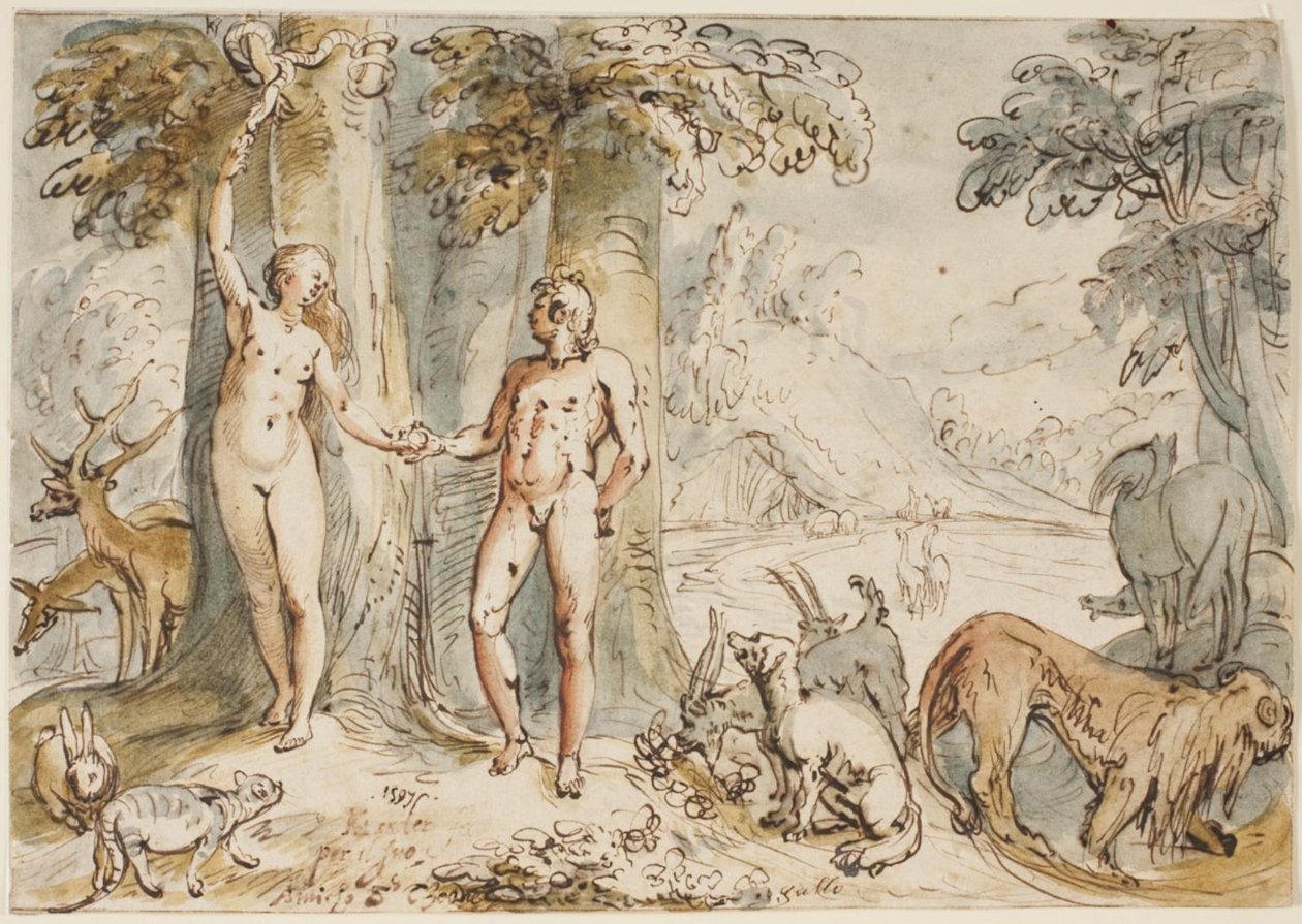 The Fall of Man by Karel van Mander I