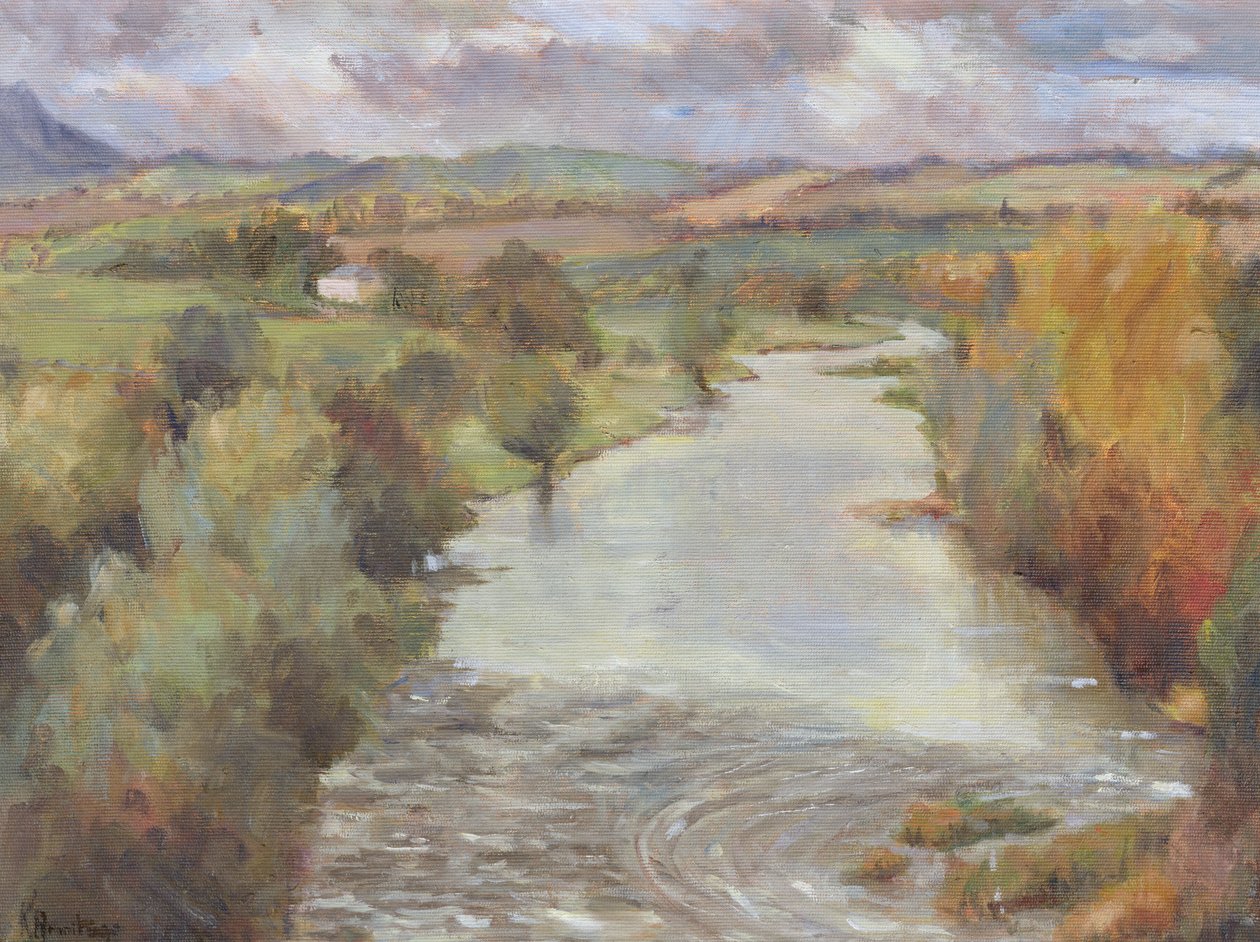 The River Tweed, Roxburghshire by Karen Armitage