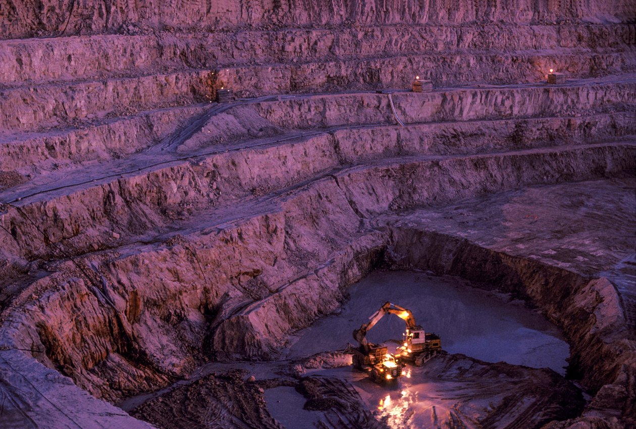 Canadian Uranium Mine by Karen Kasmauski