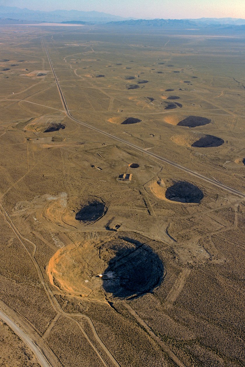 Nevada Nuclear Test Ban Site by Karen Kasmauski