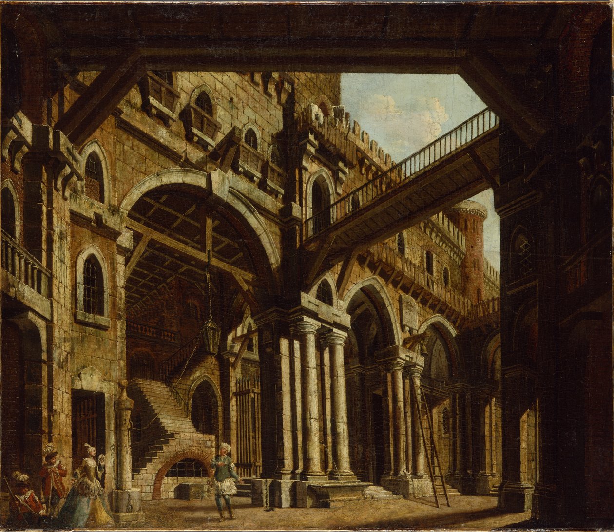 Stage Design for Act III of the Opera 
