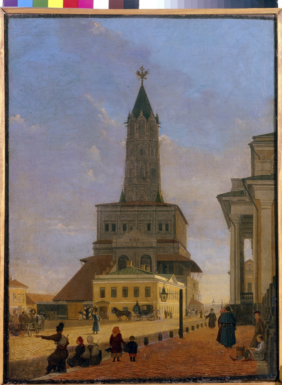 The Sukharev Tower in Moscow by Karl Fridrikh Petrovich Bodri