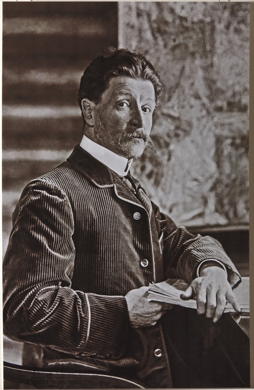 Artist Mikhail Alexandrovich Vrubel, 1856-1910 by Karl August Fischer
