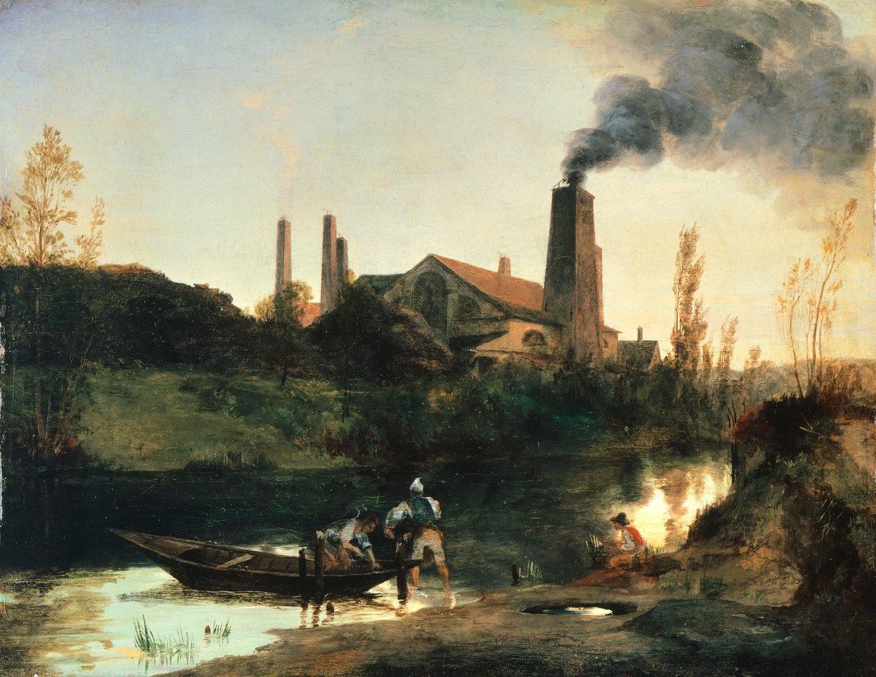 Eberswald Mill by Carl Blechen