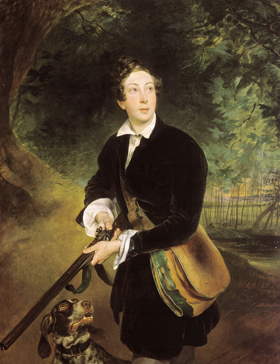 Portrait of Aleksey Konstantinovich Tolstoy by Karl Bryullov