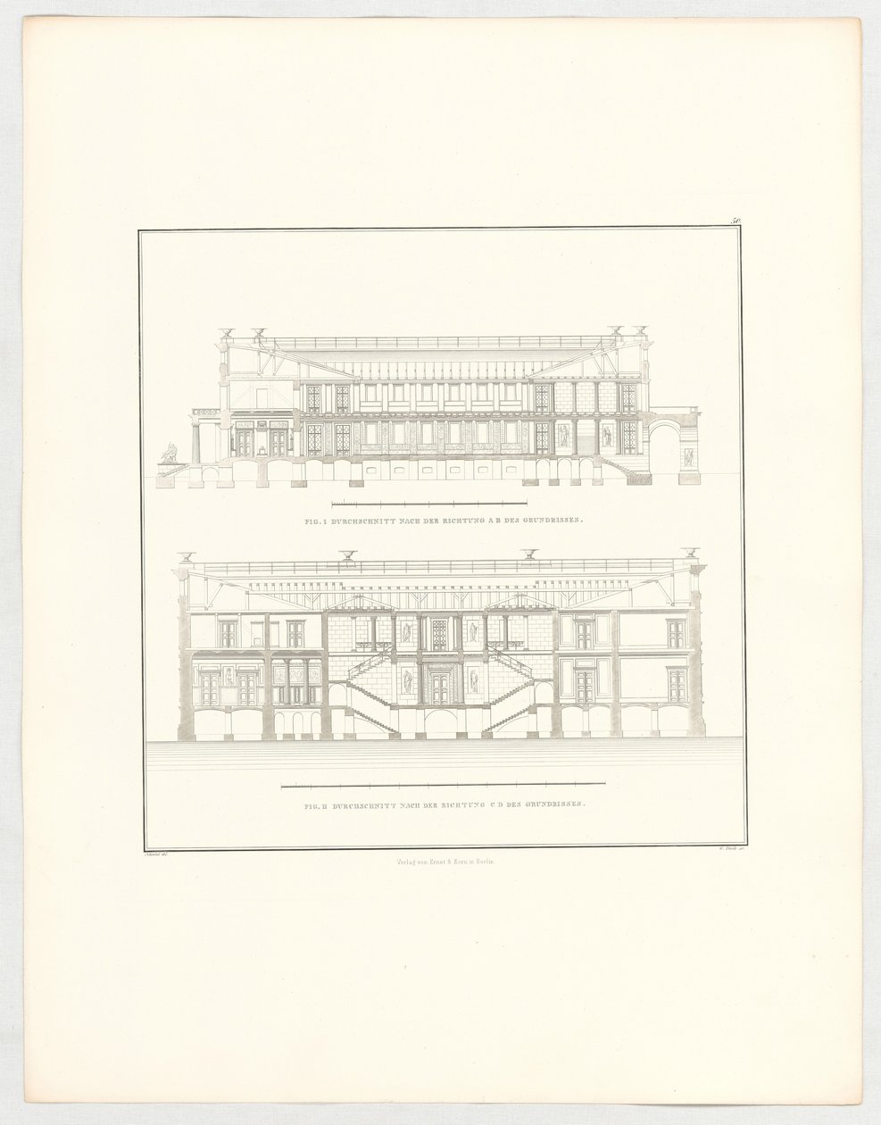 Views of Krzescowice Castle, Plate 50 from the Series 