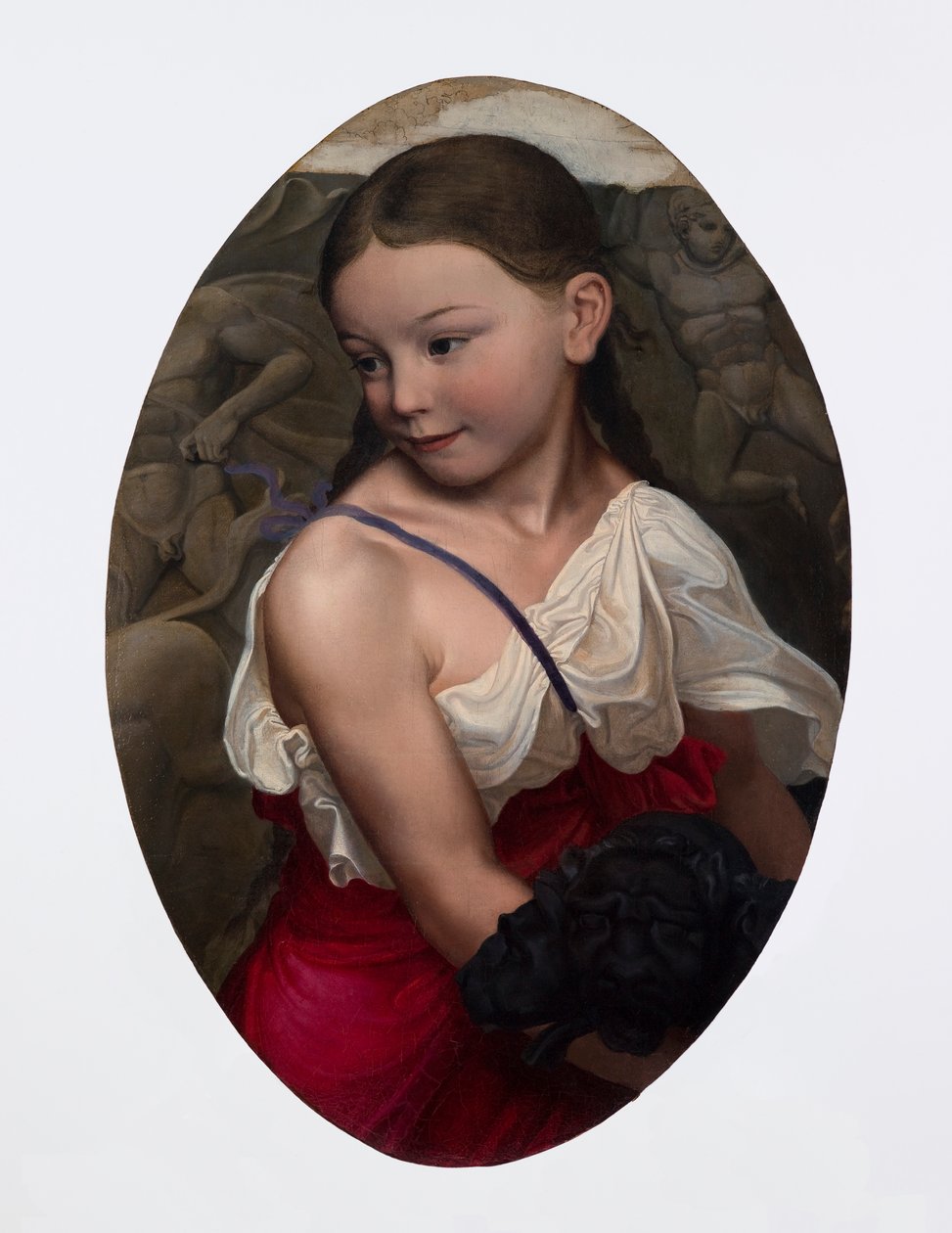 Portrait of the Artist’s Daughter, Susanne by Karl Friedrich Schinkel