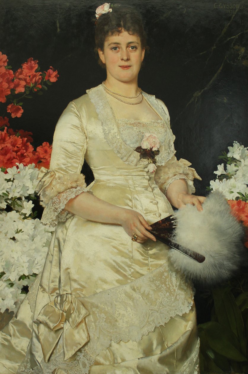 Mrs. Hedwig Woworsky, born Heckmann by Karl Gussow