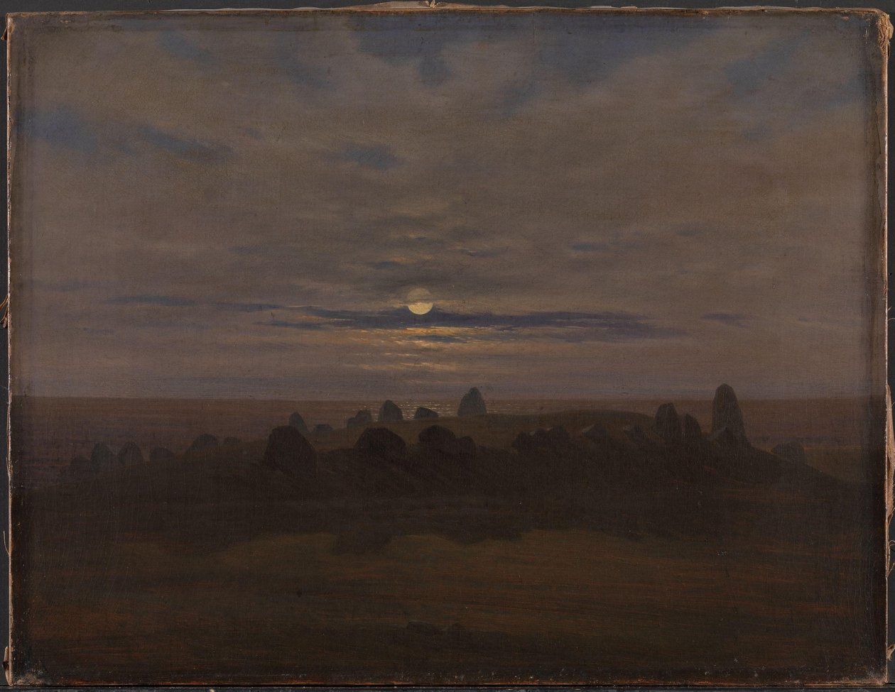 Stone Age Mound by Karl Gustav Carus