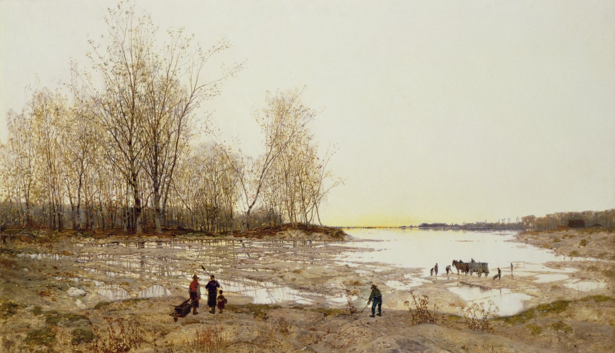 A Flooded Wooded Landscape by Karl Heffner