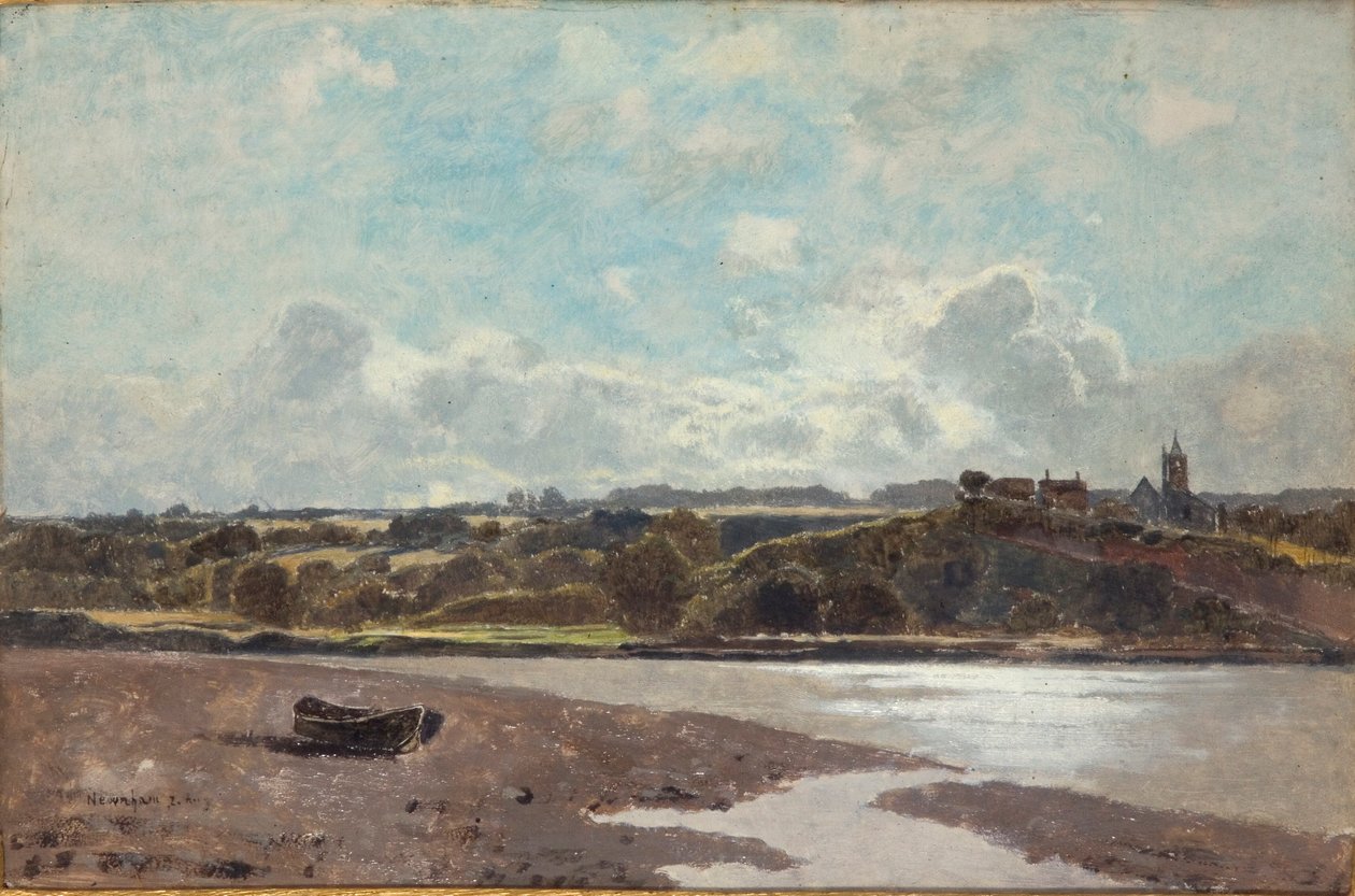 Landscape Opposite Newnham on Severn by Karl Heffner