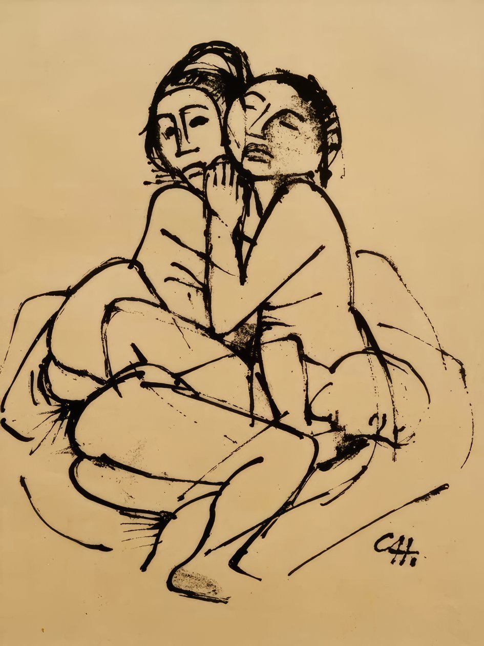 The Nest by Karl Hofer