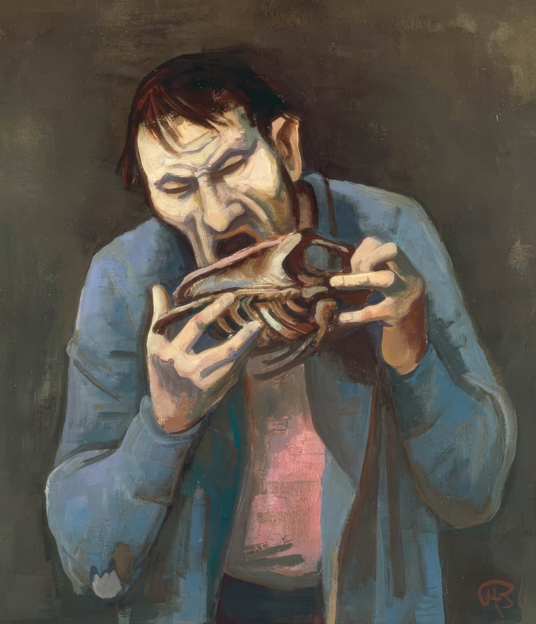 The Hungry by Karl Hofer