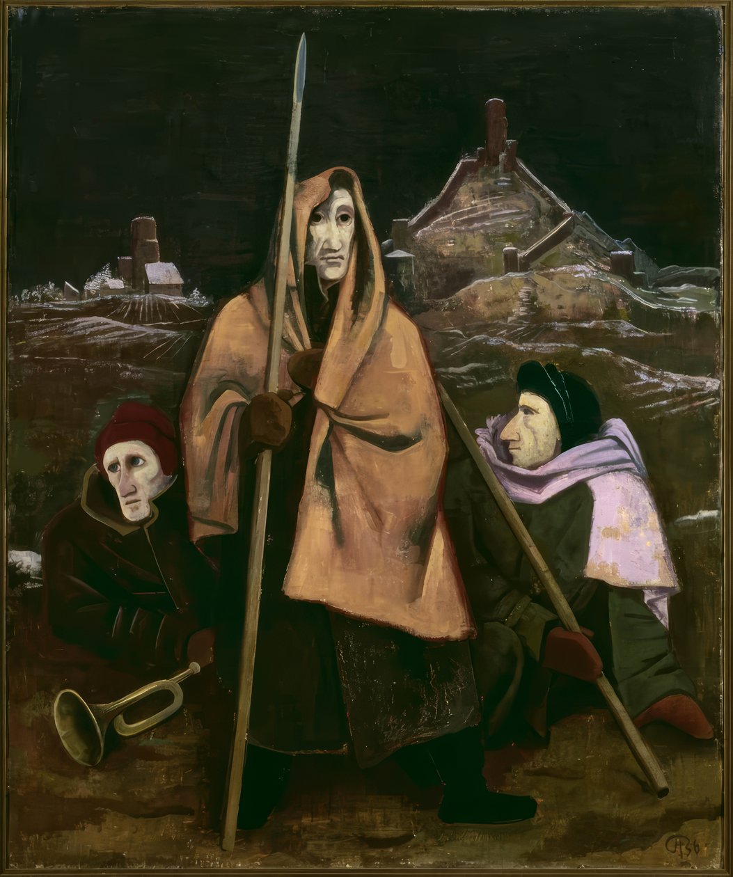 The Guards by Karl Hofer