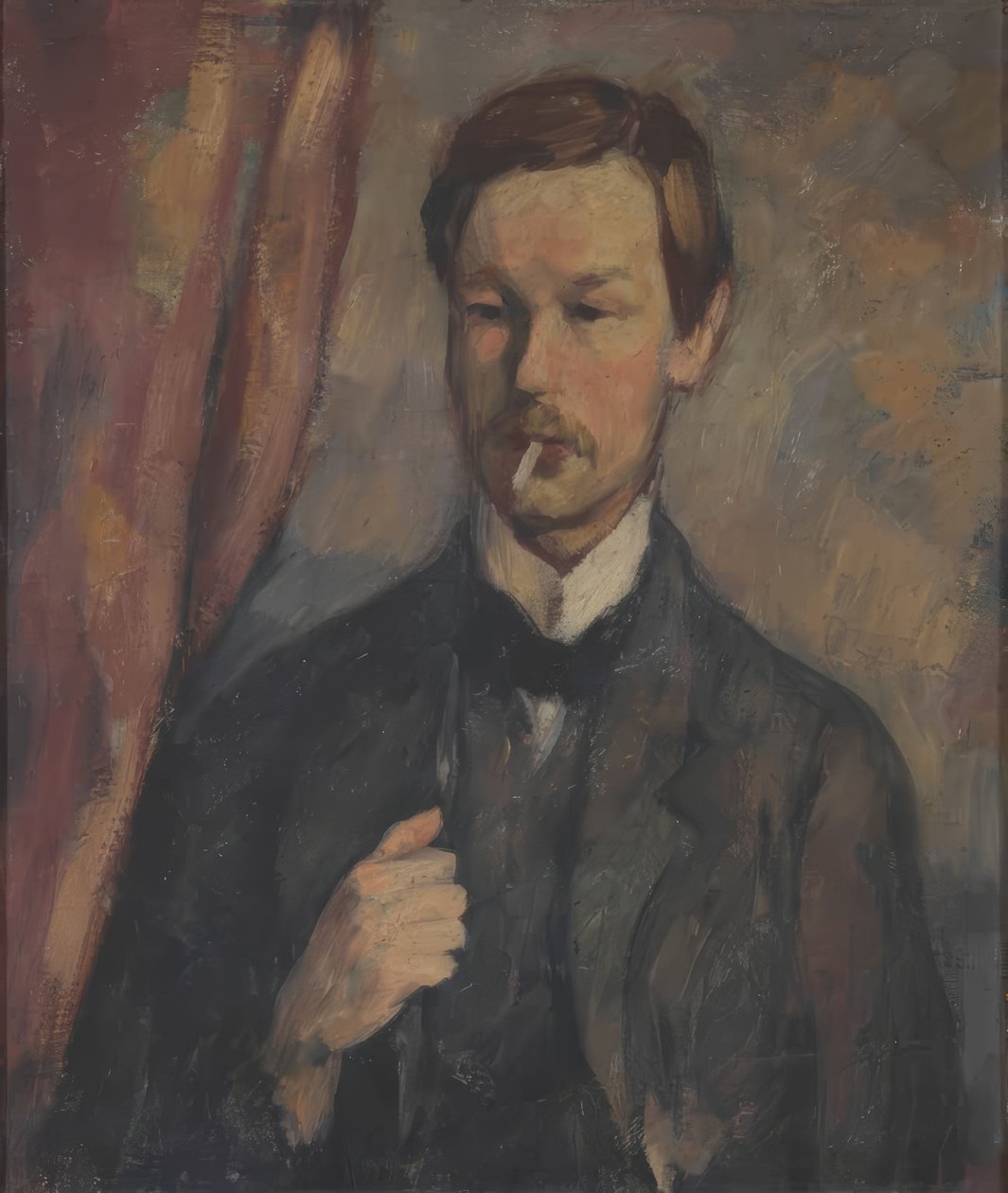 Portrait of Bernard Groethuysen by Karl Hofer