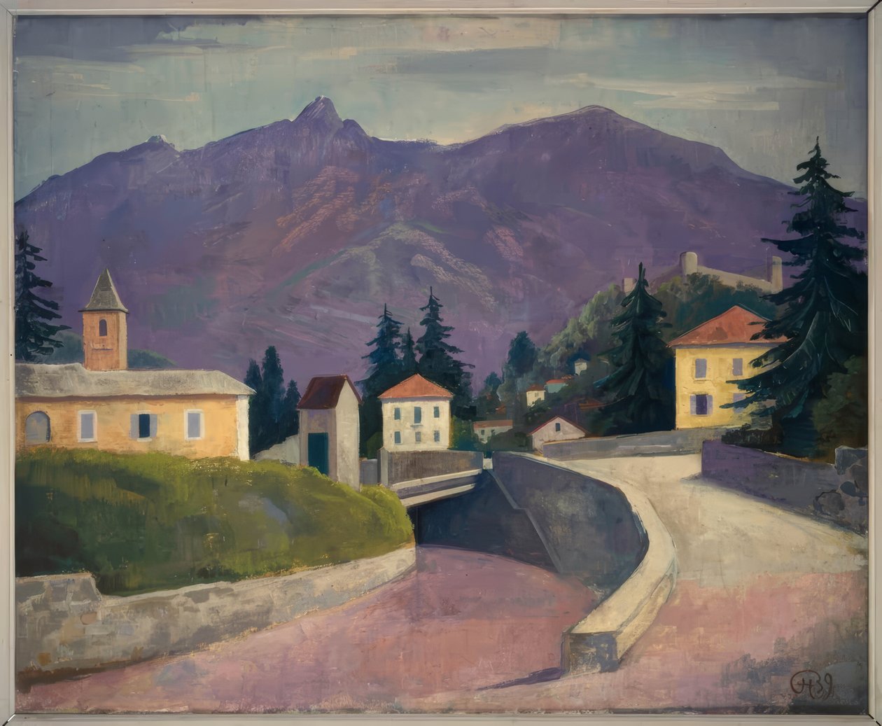 Ticino Landscape by Karl Hofer