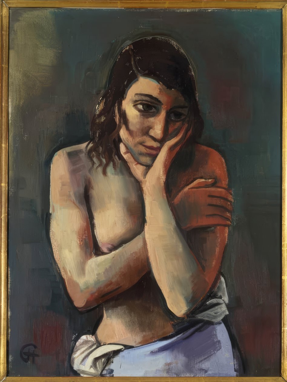 Gypsy Woman by Karl Hofer