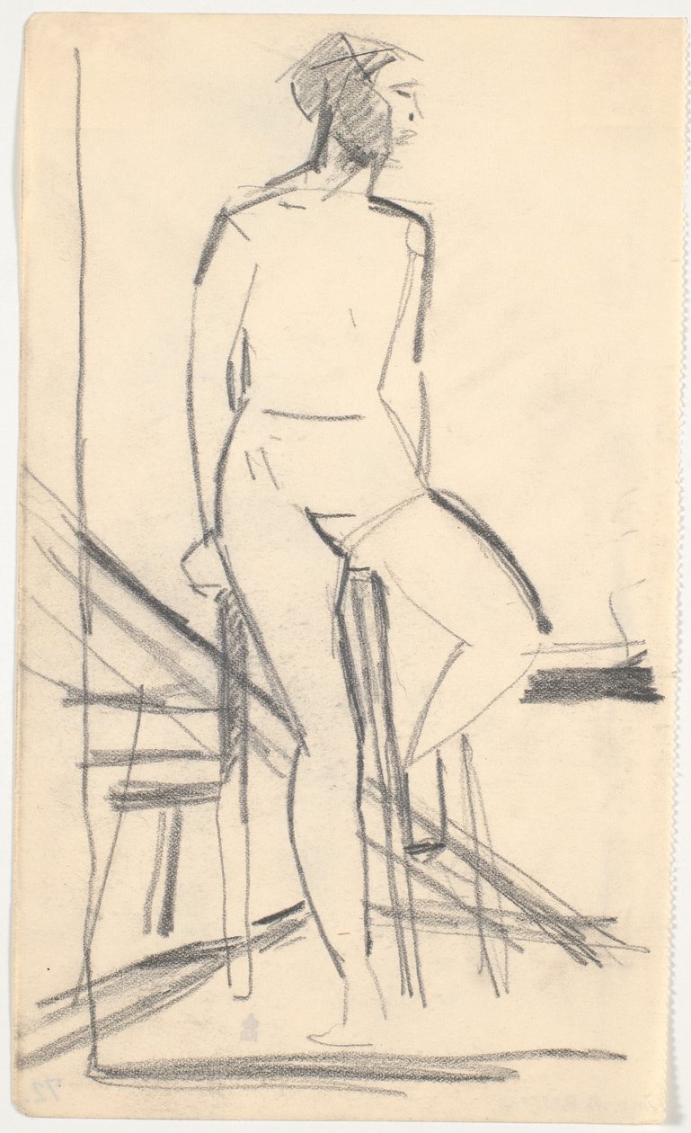 Seated Model by Karl Isakson