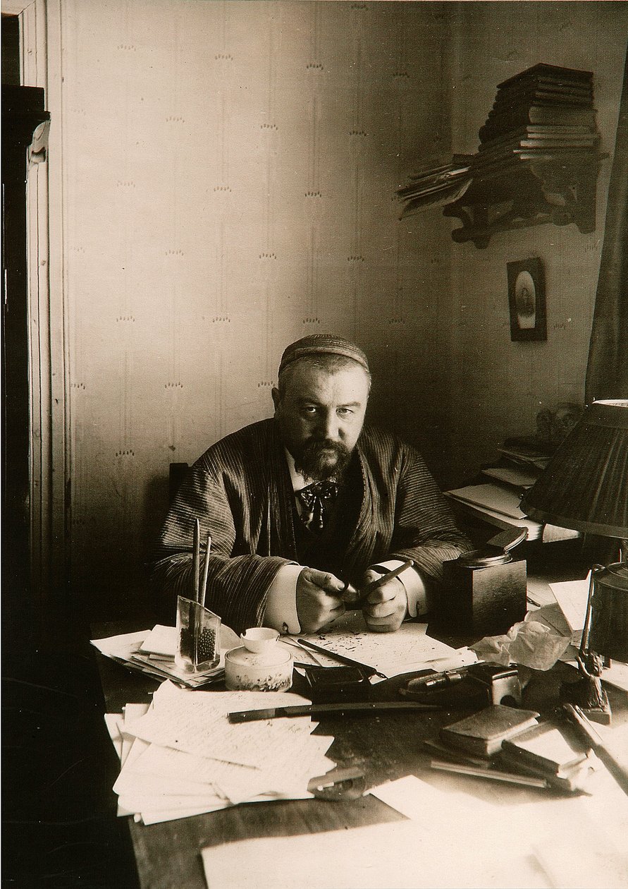 The author Alexander Ivanovich Kuprin by Karl Karlovich Bulla
