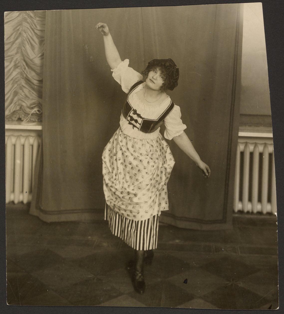 Mlle Vera Gartang in the ballet "Music Box" by Karl Karlovitz Bulla