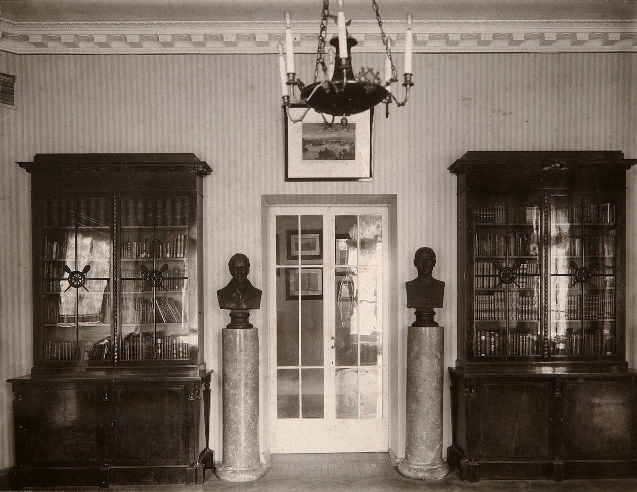 The Museum of the Imperial Pushkin Lyceum in Saint Petersburg, Russia, 1910s by Karl Kubesch