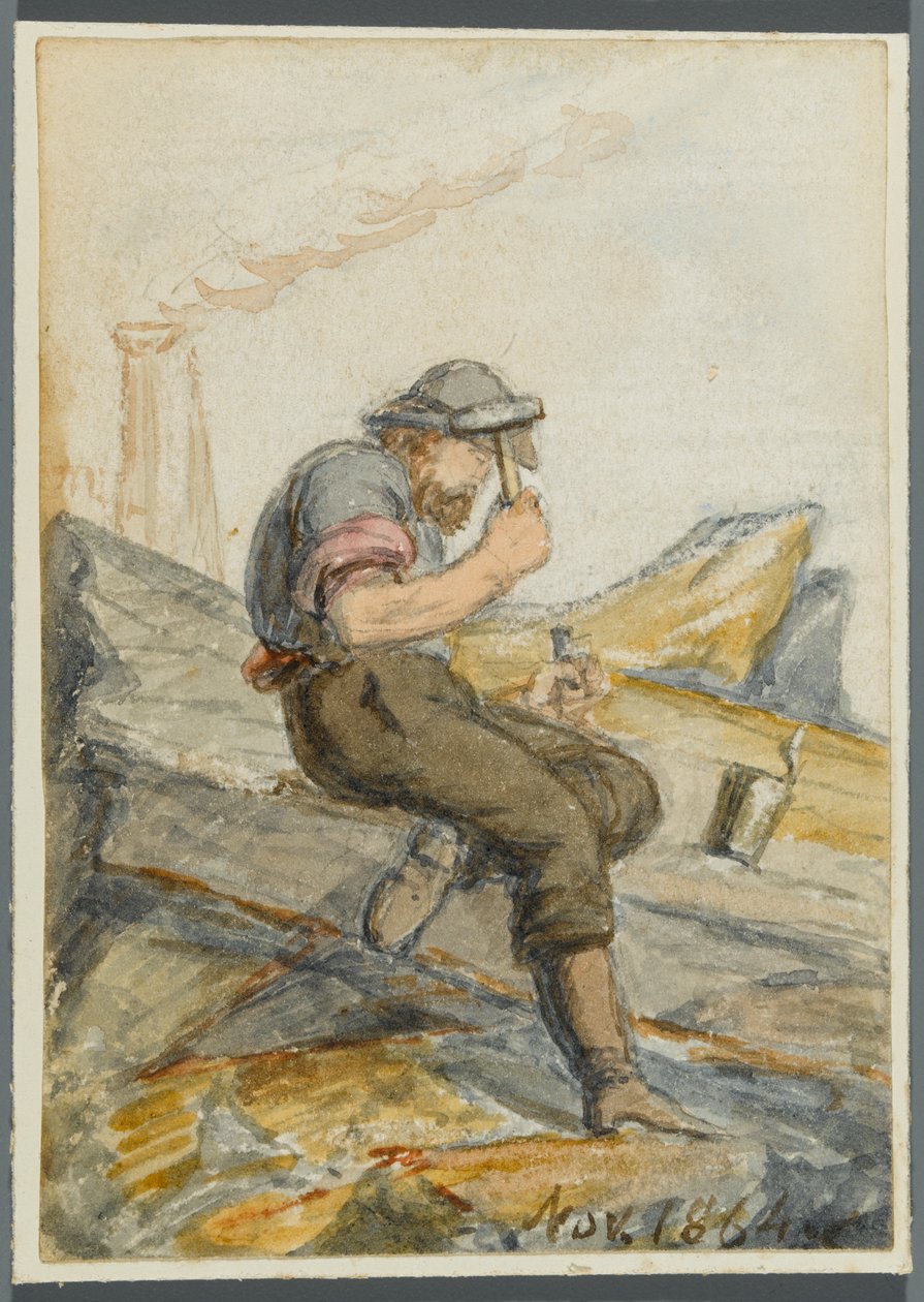 Stone Worker by Karl L.H. Mueller