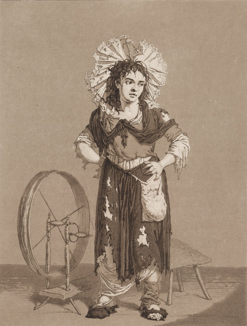 The Young Beggars by Karl Ludwig Bernhard Buchhorn